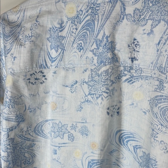 Tommy Bahama Light Blue Casual Button Down Shirt - Picture 8 of 9